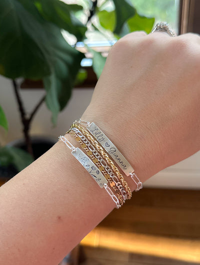 Personalized Bar Bracelet